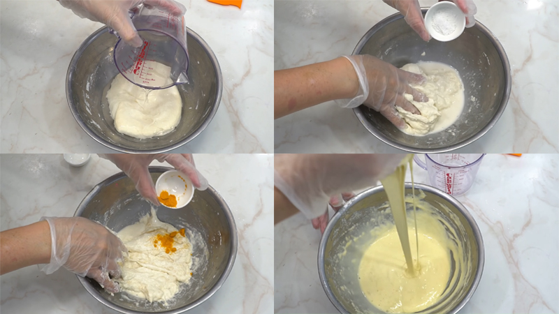 Phối trộn bột chiên