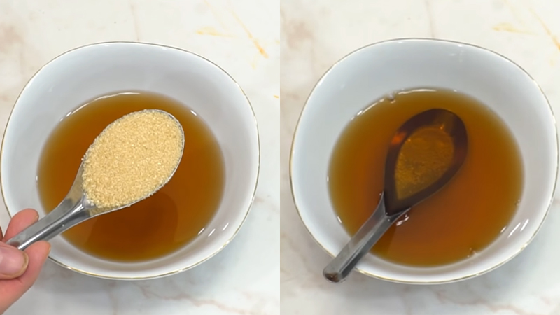 Pha nước chấm chua ngọt