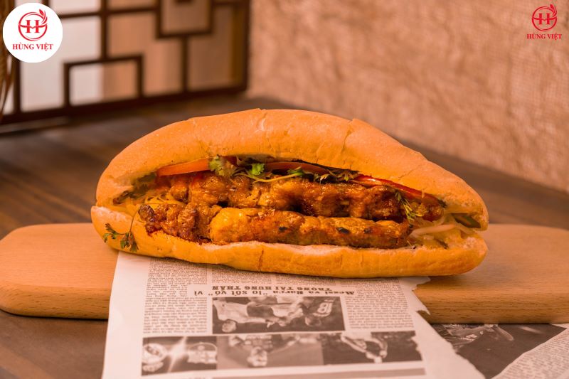 Bánh mì thịt nướng đậm vị