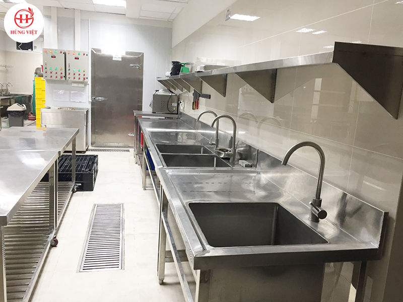 Bố trí chậu rửa hợp lý