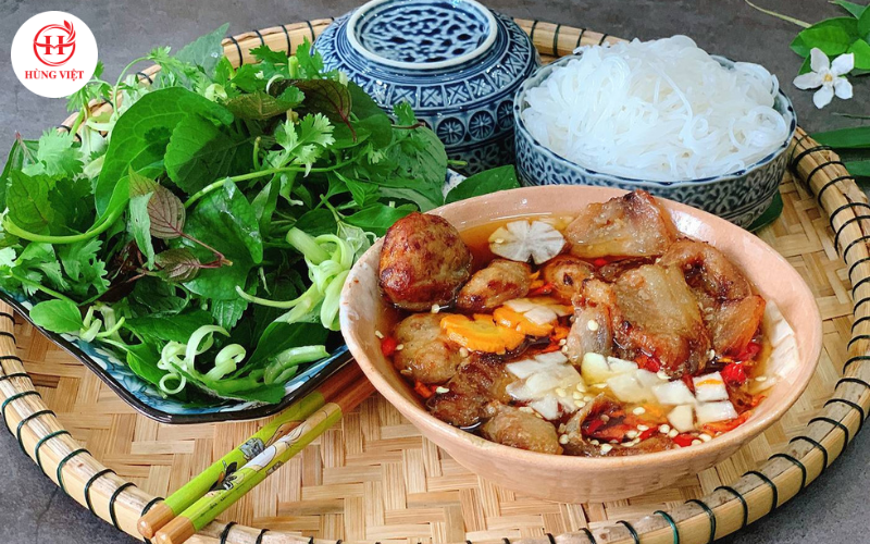 Bún chả trở thành món ăn quen thuộc