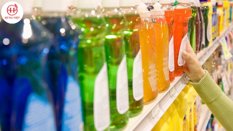 Các loại nước rửa chén 