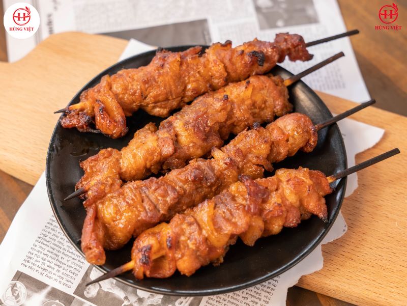 Cách nướng thịt xiên que ngon