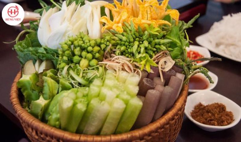 Lẩu miền Tây kết hợp đa dạng nguyên liệu