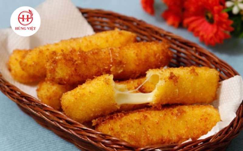 Món ngon ngập ngụa nhân phô mai thơm lừng