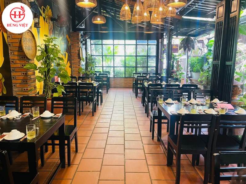 Phù hợp với quán ăn truyền thống
