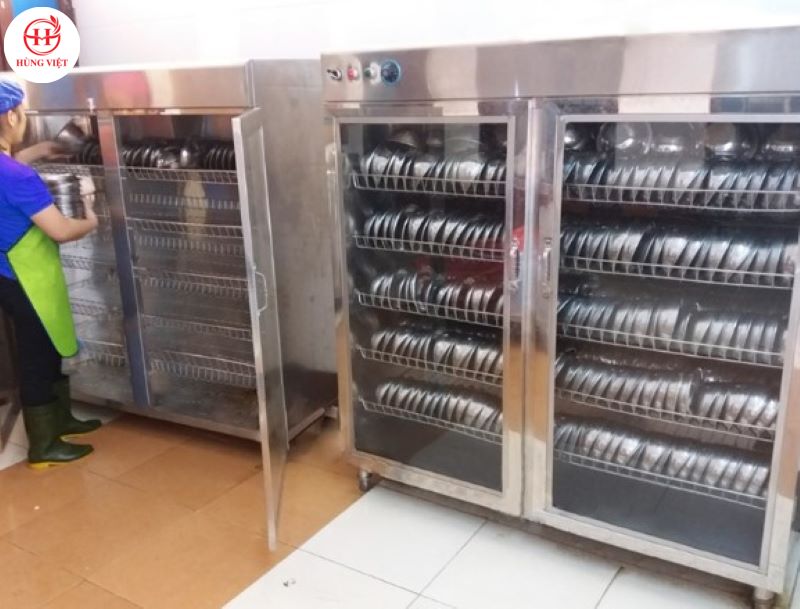 Tủ sấy bát đĩa công nghiệp