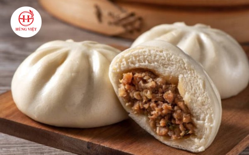 Bánh bao là bữa sáng quen thuộc cho hầu hết học sinh, sinh viên