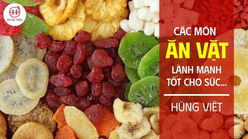 Các món ăn vặt lành mạnh tốt cho sức khỏe hợp để kinh doanh