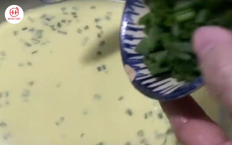 Cách làm bánh xèo bông điên điển