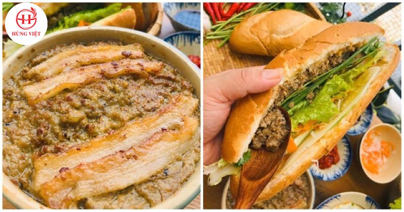 Bánh mì pate gan gà