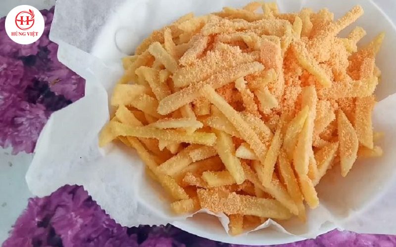 Lắc khoai với phô mai