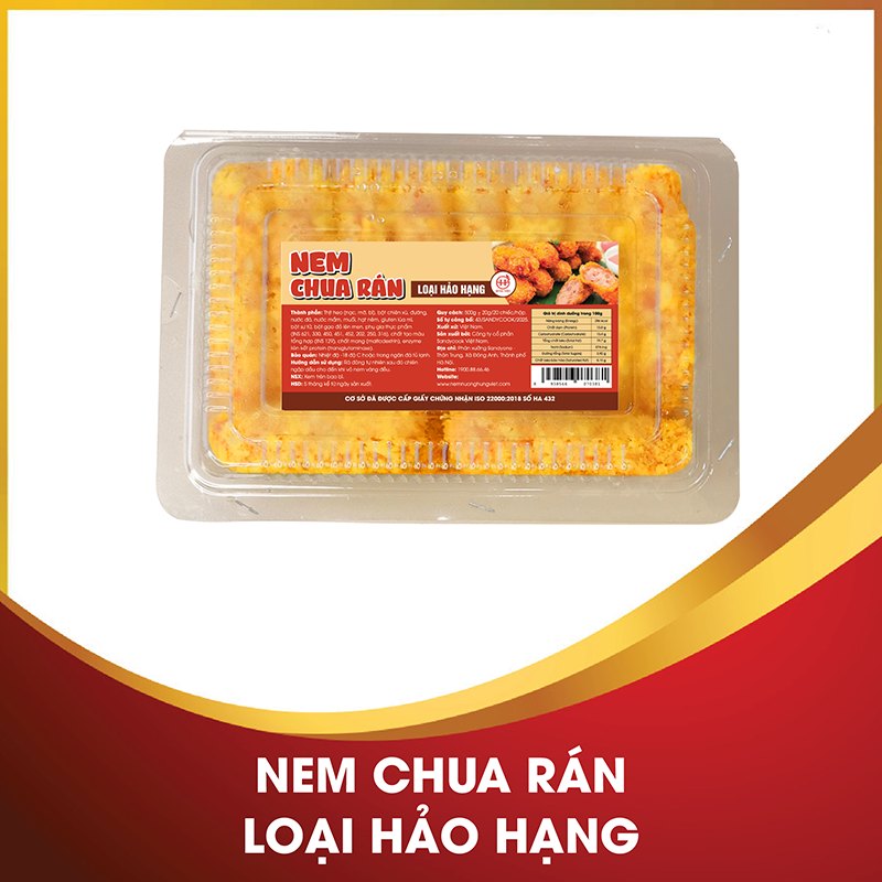 Nem chua rán loại hảo hạng