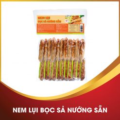 Nem lụi bọc sả nướng sẵn