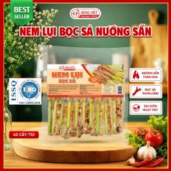 Nem lụi bọc sả nướng sẵn