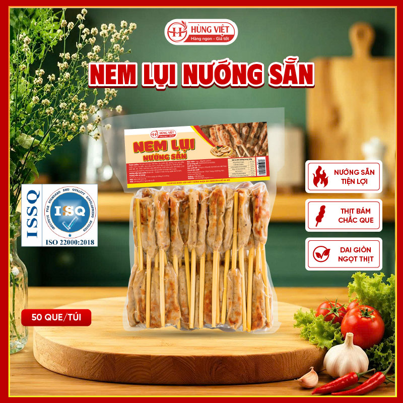 Nem lụi nướng sẵn
