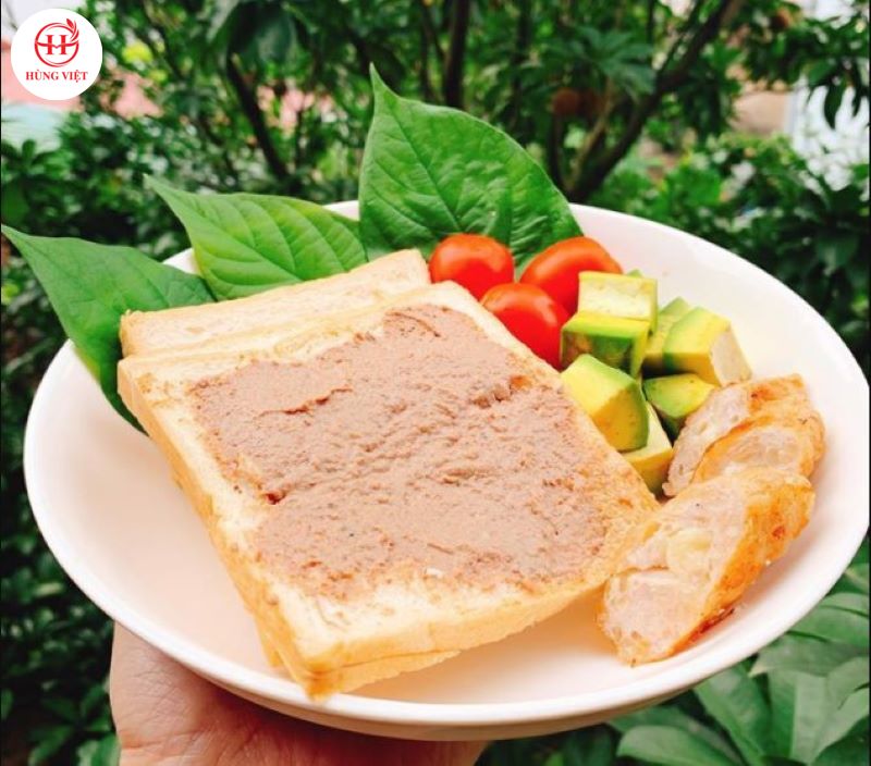 Pate gan gà béo ngậy