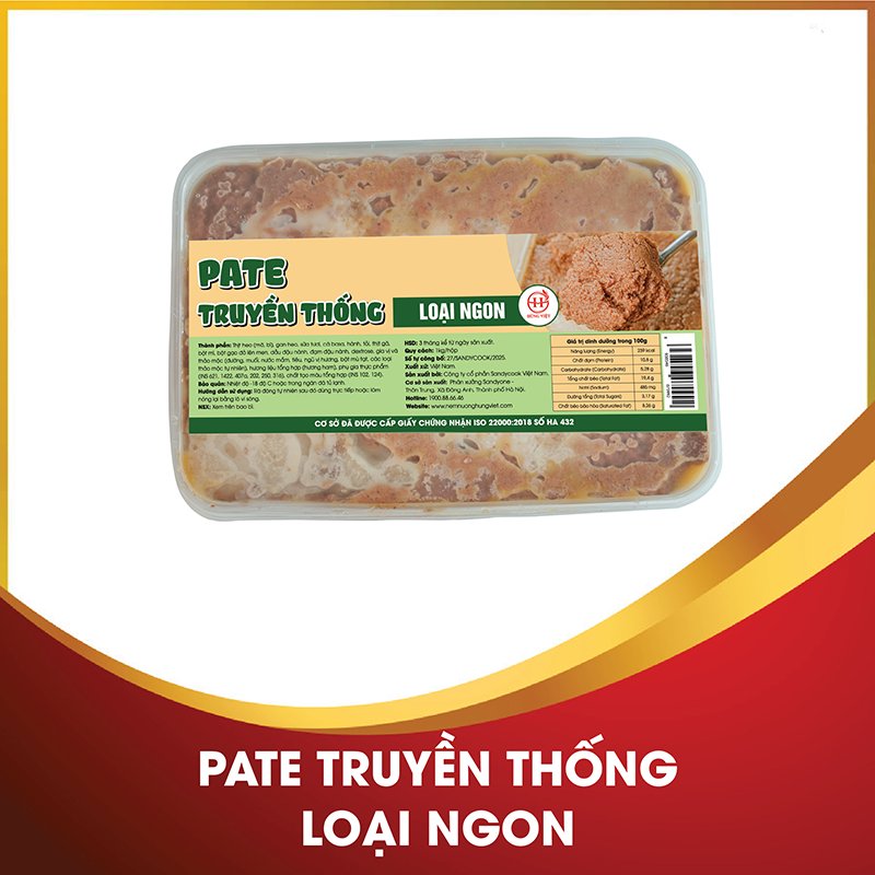 Pate truyền thống loại ngon