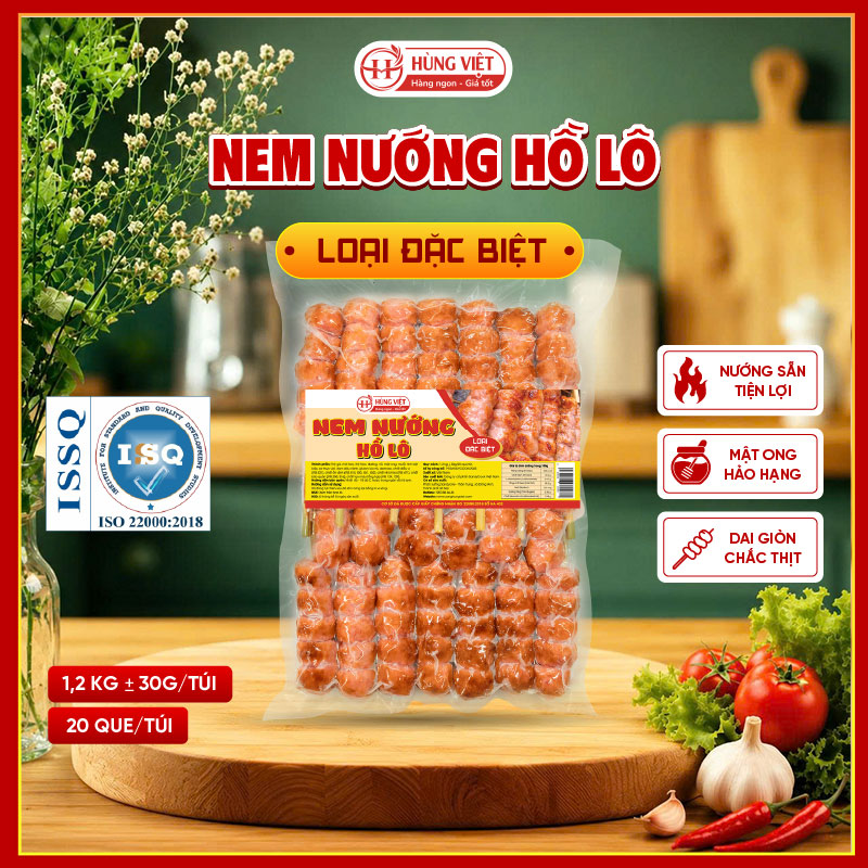 Nem nướng hồ lô loại đặc biệt