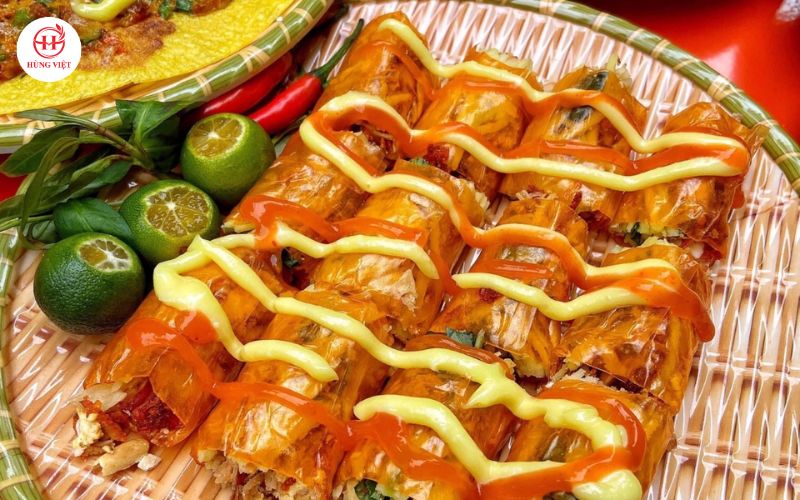 Bánh tráng cuốn có calo từ 300 - 400 calo / 100 gram