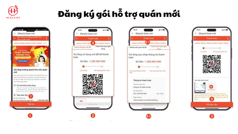 Đăng ký gói hỗ trợ quán mới