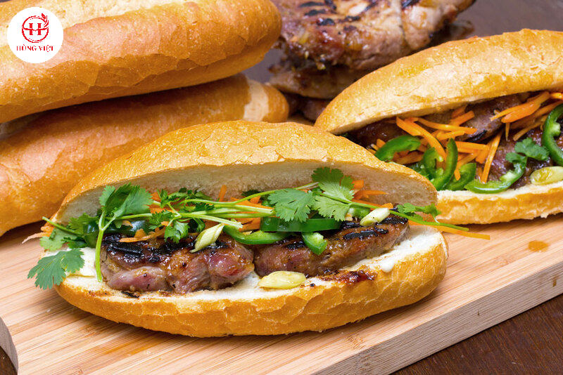 Bánh mì thịt nướng