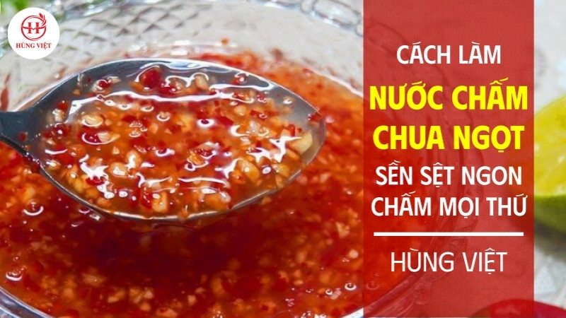Cách làm nước chấm chua ngọt
