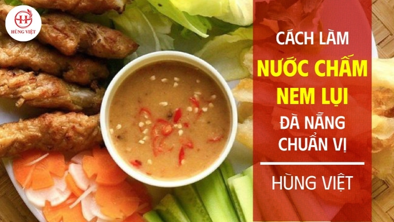 Cách làm nước chấm nem lụi Đà Nẵng