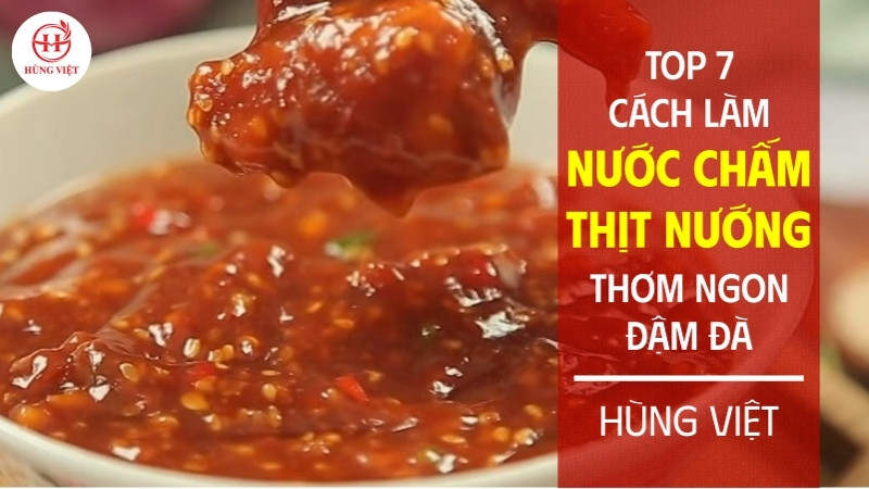 Cách làm nước chấm thịt nướng thơm ngon