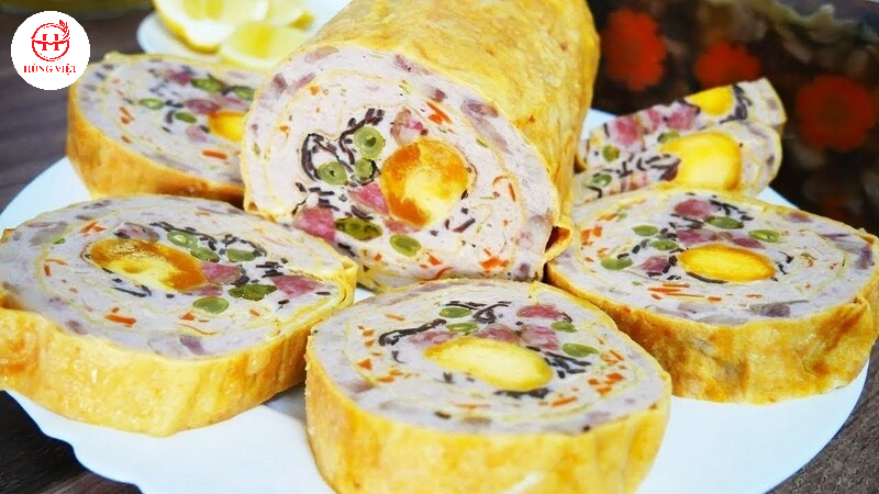 Thưởng thức chả ngũ sắc