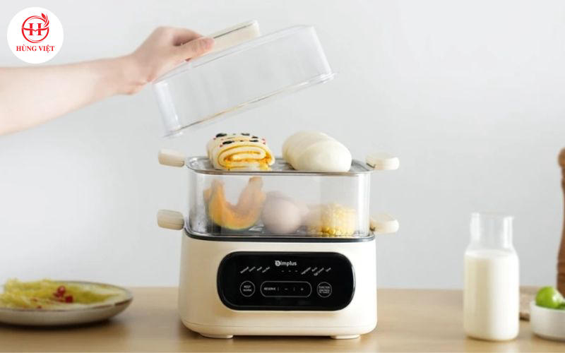 Nồi hấp đa năng giúp xử lý nhiều món ăn đa dạng.