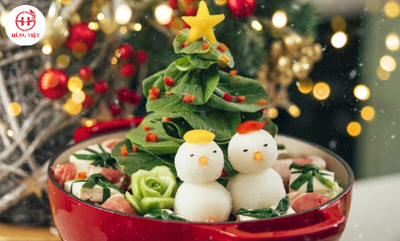 Món lẩu nóng hổi là lựa chọn của nhiều người Việt vào Giáng sinh