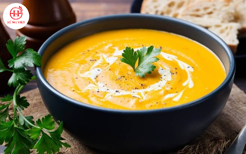 Súp bí đỏ kem tươi
