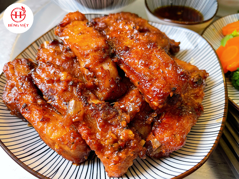 Sườn nướng sốt BBQ