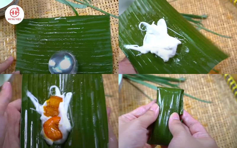 Khuấy bột với lửa vừa