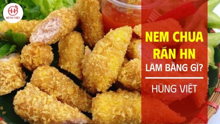 Nem chua rán Hà Nội làm bằng gì