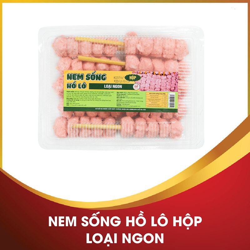 nem sống hồ lô hộp loại ngon