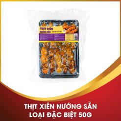 thịt xiên nướng sẵn loại đặc biệt 50g
