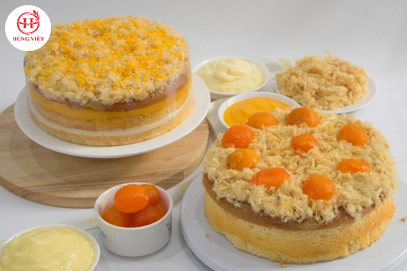 Bánh bông lan trứng muối