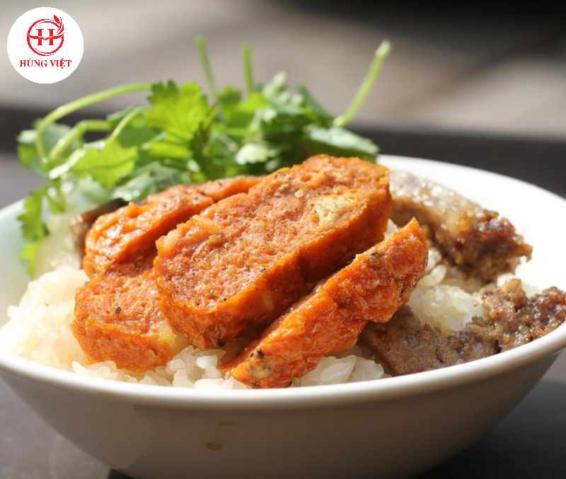Xôi pate chả mỡ