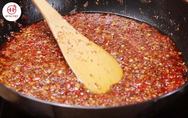 Thành quả sốt nướng muối ớt