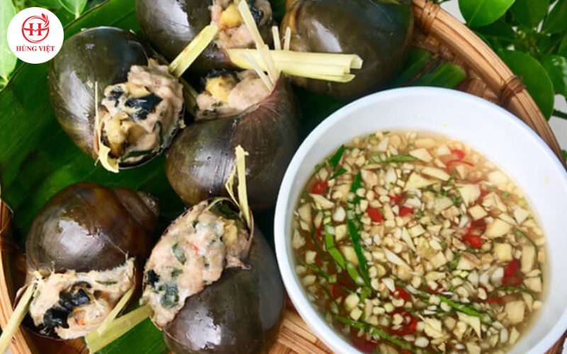 Hấp ốc nhồi thịt đông lạnh