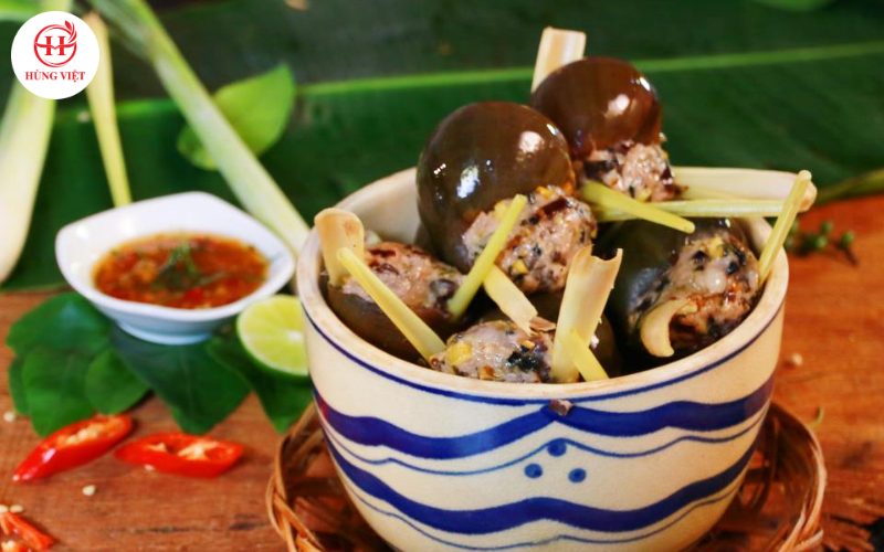 Nhân ốc nhồi độc đáo