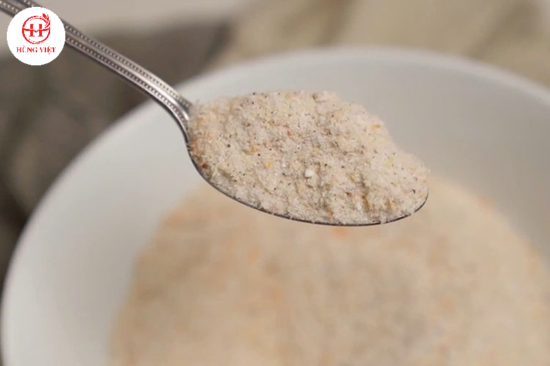  Trộn đều các loại bột