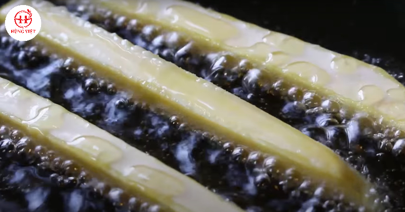 Chiên khoai lần 2