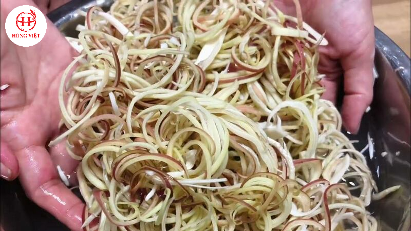 Hoa chuối bào mỏng