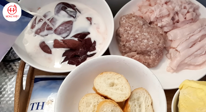 Ngâm gan trong sữa tươi