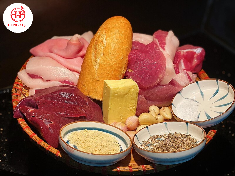 Nguyên liệu làm pate gan heo