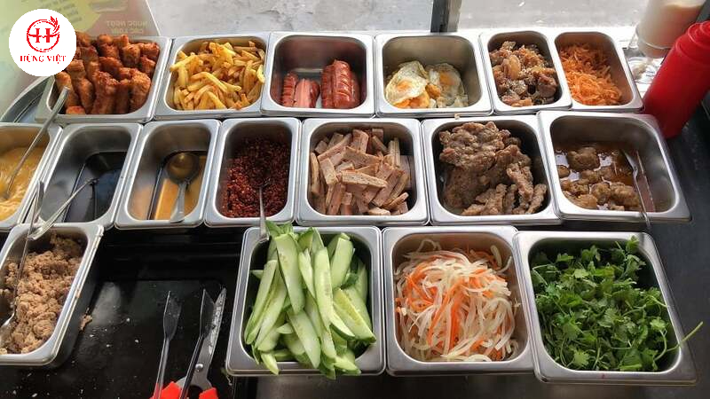 Nguyên liệu cho bánh mì