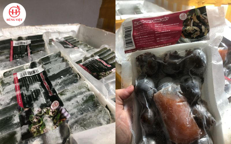 Các sản phẩm ốc nhồi của Hùng Việt được nhiều khách hàng lựa chọn.